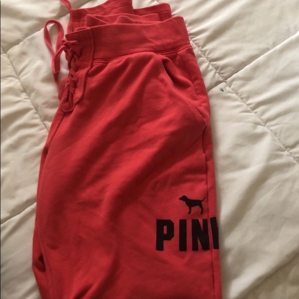 Pink sweats